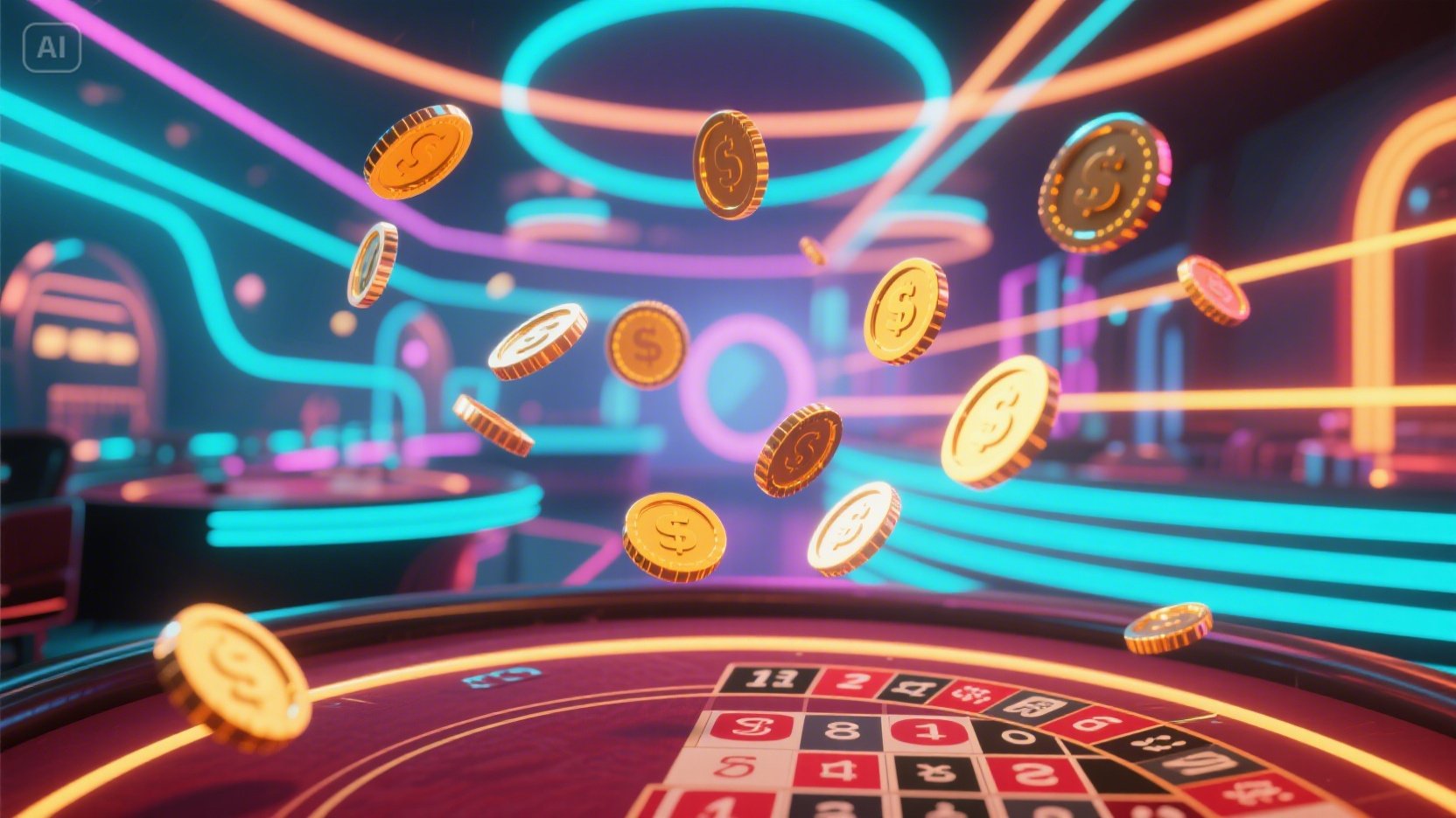 roulette table casino