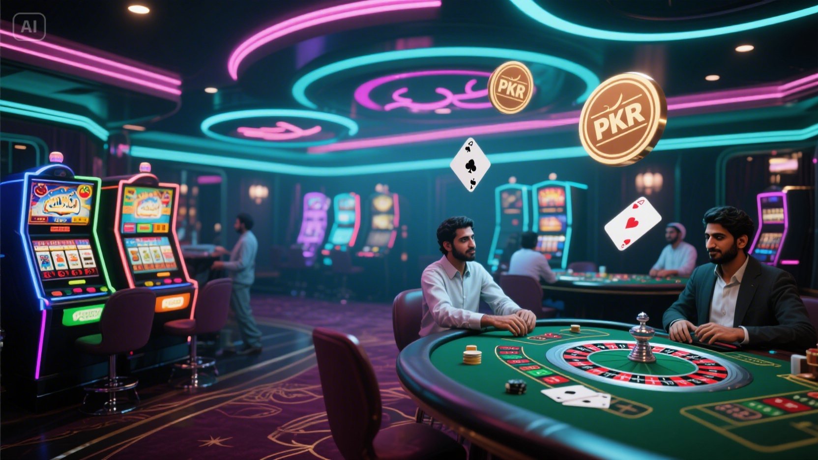 roulette table casino