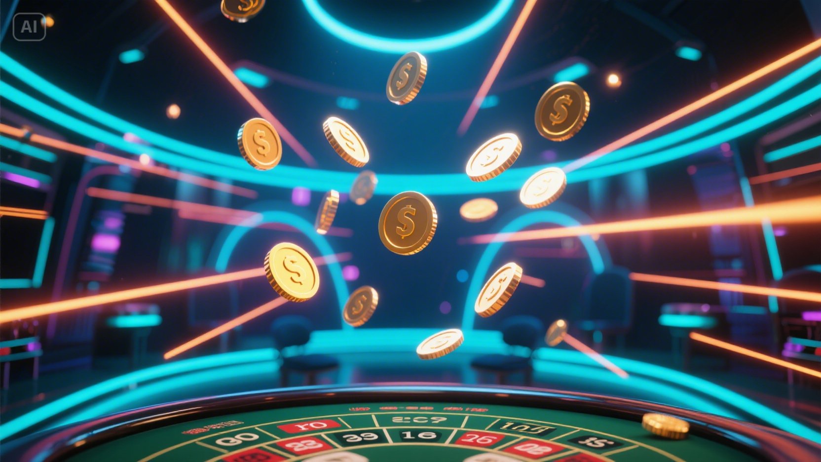 roulette table casino