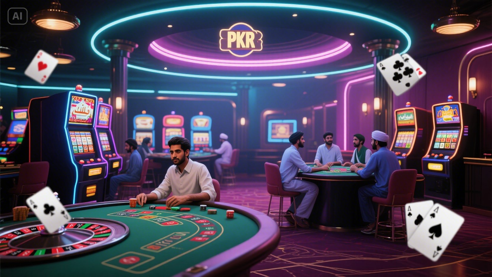 roulette table casino