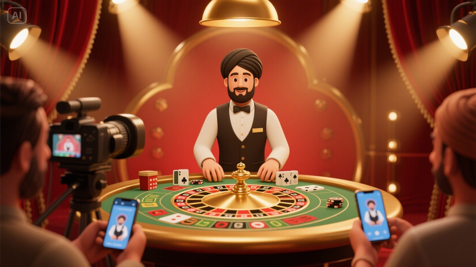 roulette table casino