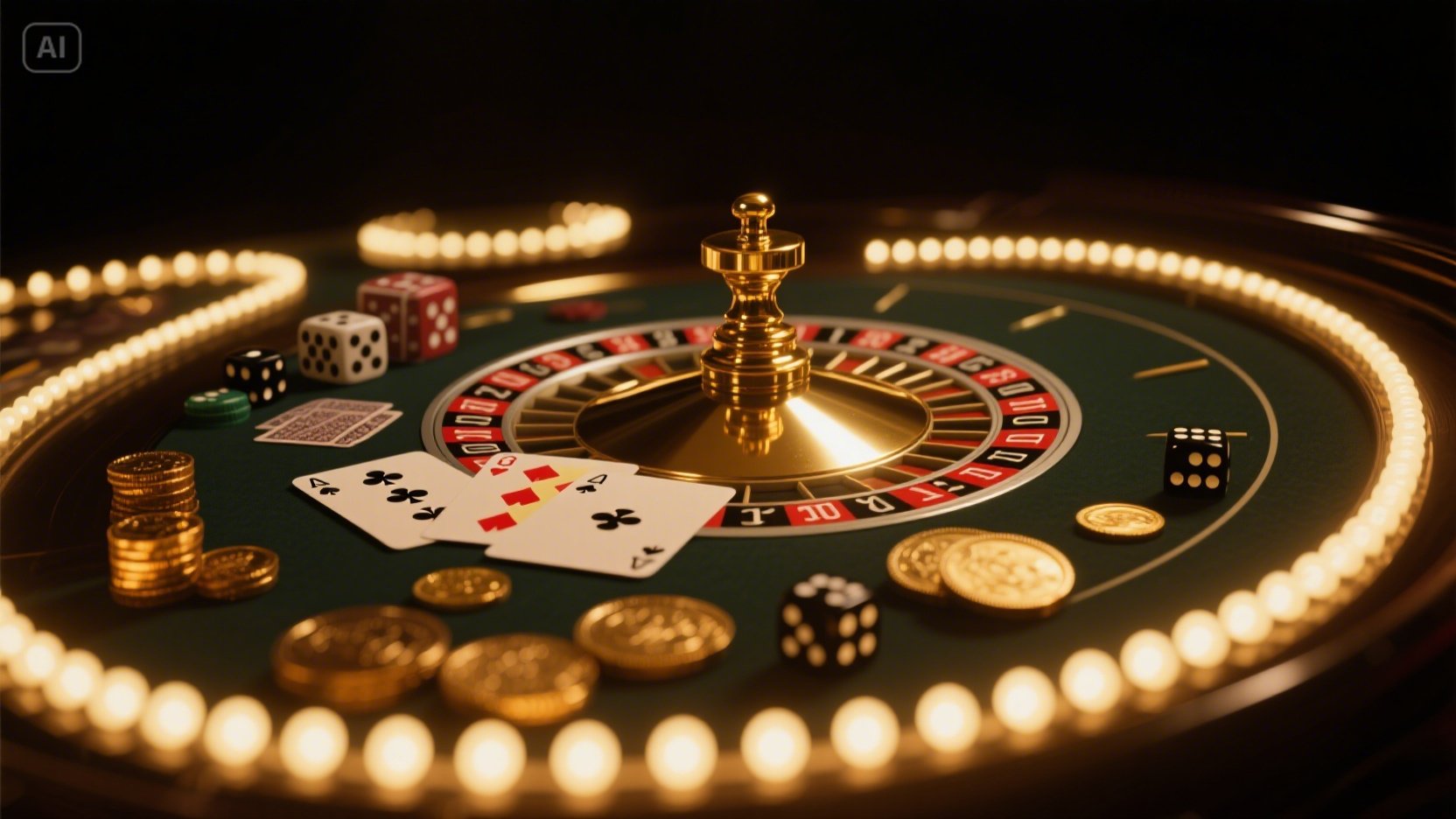 roulette table casino