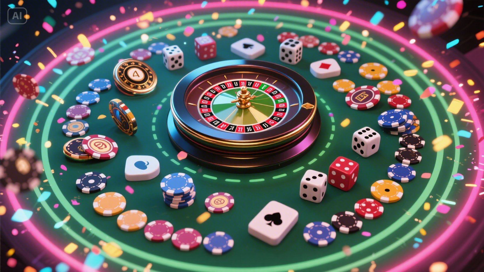 roulette table casino