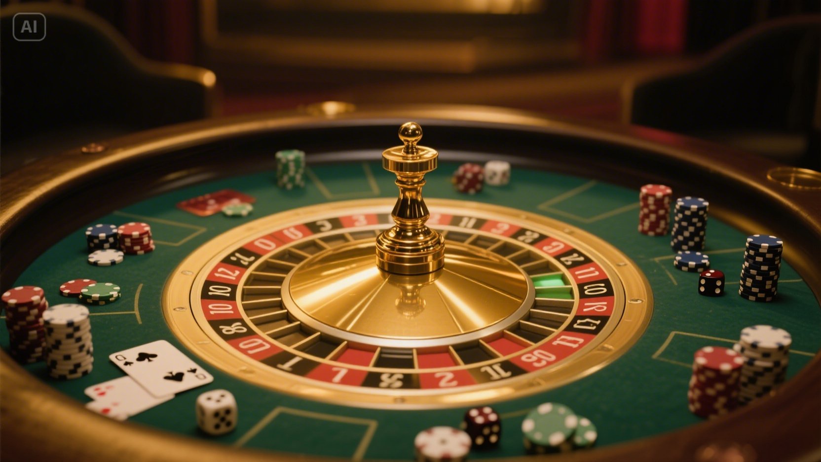 roulette table casino