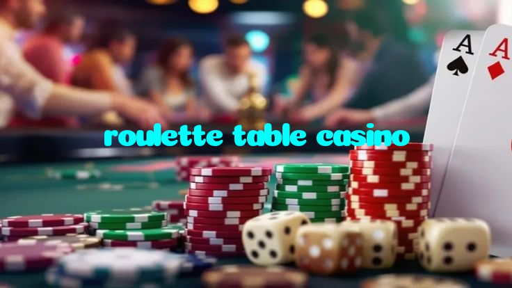 roulette table casino